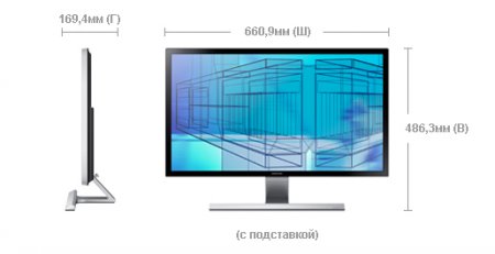 SAMSUNG начинает продажи первого UHD монитора в России